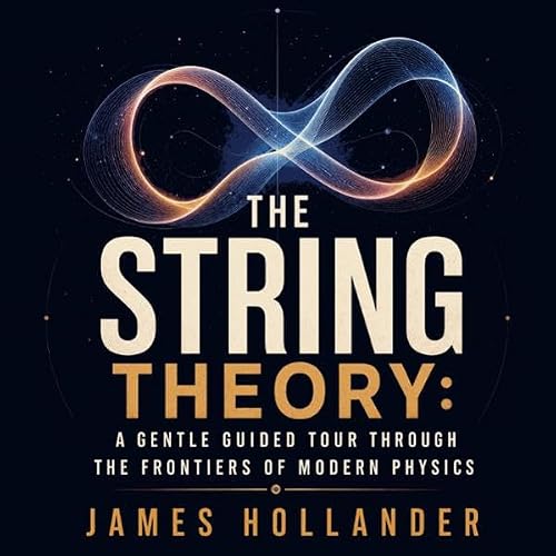 Diseño de la portada del título The String Theory: A Gentle Guided Tour Through the Frontiers of Modern Physics