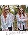 IN'VOLAND Women's Plus Size Plaid Shacket Long Sleeve Button Down Flannel Shirts Casual Jacket Coats Grey Pink