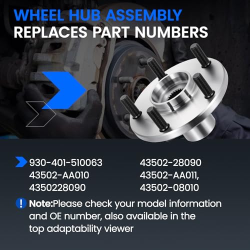 SYKRSS 930-401-510063 Front Wheel Hub Assembly for Toyota Camry 2004-2017 by SYKRSS - Used condition - Image 5