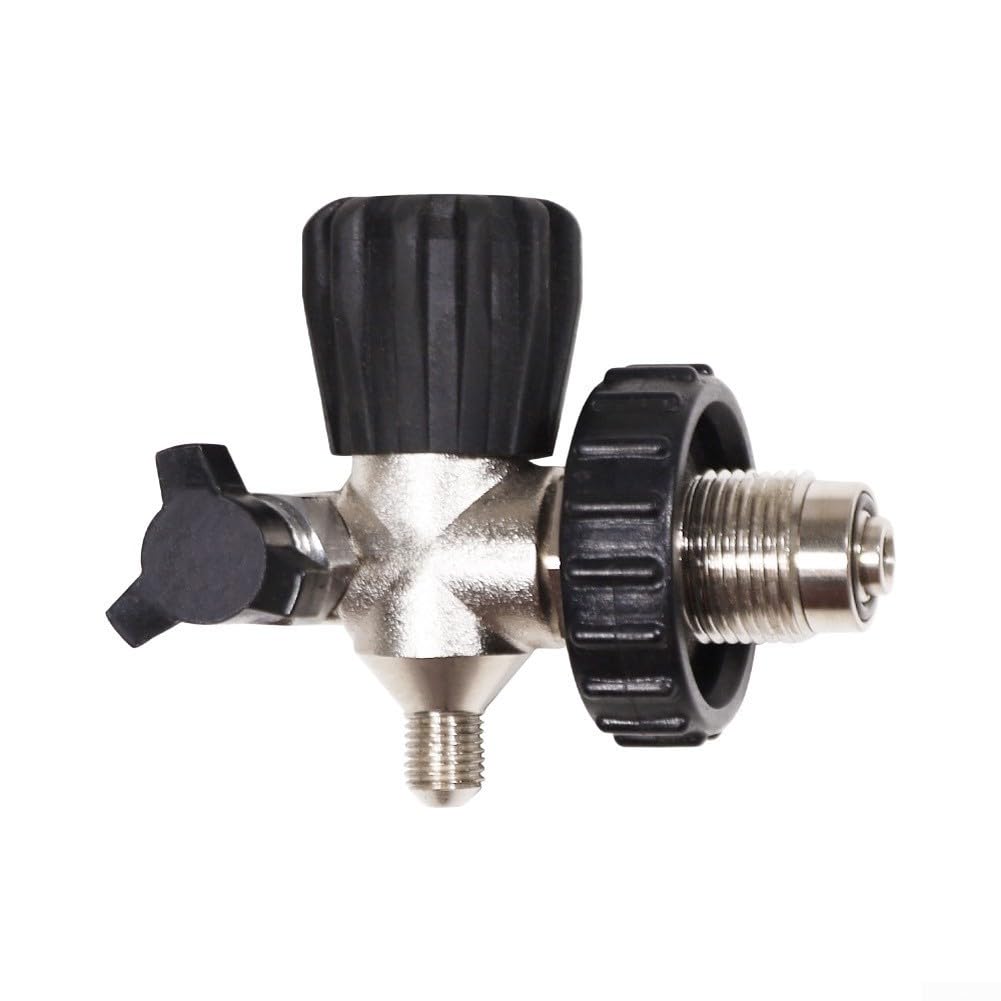 Adattatore Valvola Bombole Sub G5/8-14 a 7/16-20 UNF Acciaio