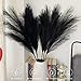 MAKHOT Black Pampas Grass Decor Tall-Faux PampasGrass Small 30