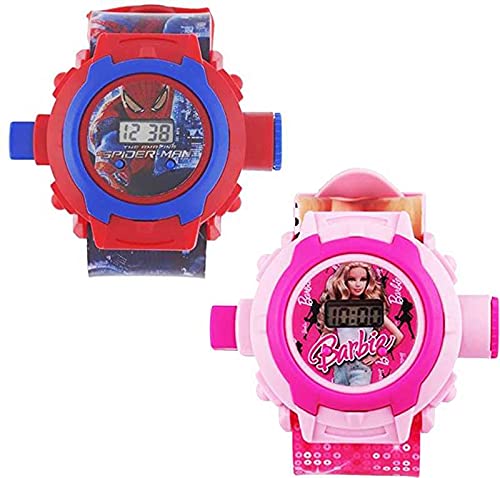 KushJay Barbie & Spiderman 24 Images Digital Projector Watch for Kids (Pack of 2) (B09HP4SV7J) Amazon Price History, Amazon Price Tracker