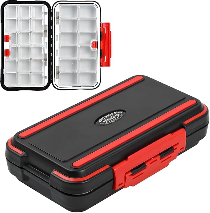 Waterproof Fishing Lure Box, Fishing Tackle Box Durable High Strength Space Adjustable for Fishing-picture-19
