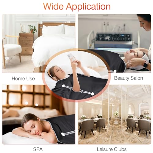 image for GGTT Infrared Sauna Blanket-Sauna Blanket for Home Use, Portable Desig