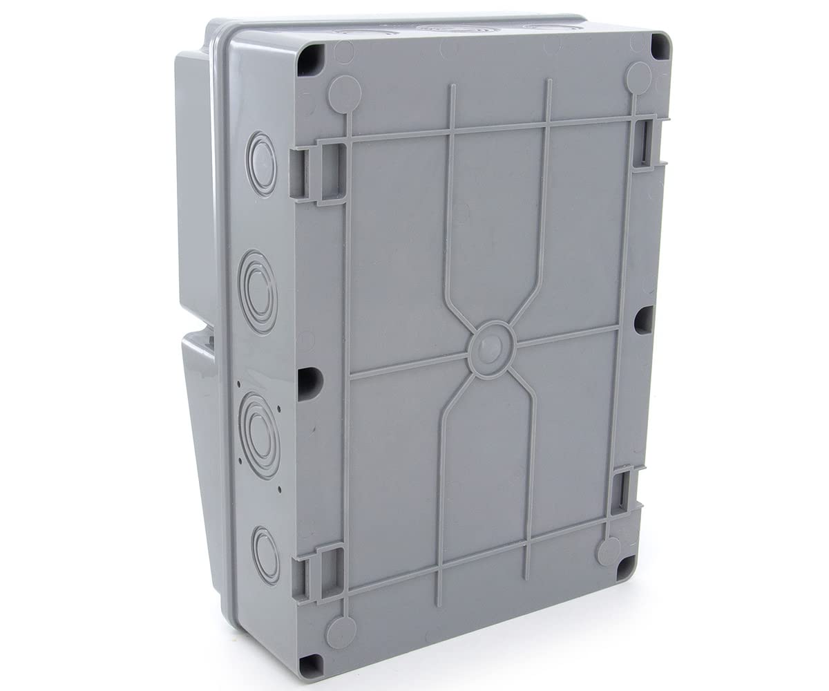 ELS Elektrotechnika Distribuidor de corriente con interruptor de protección FI + 2x Schuko de 230V, 2 interruptores de protección LS + 1x CEE 16A + 1 enchufe CEE de 32A, cableado, listo para conectar.