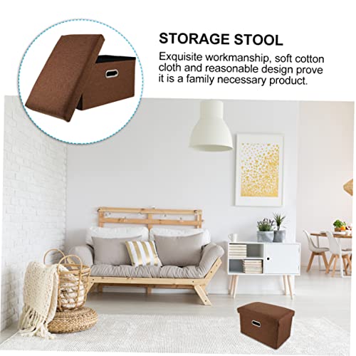 Tabouret de rangement multifonctionnel Zerodeko avec assise