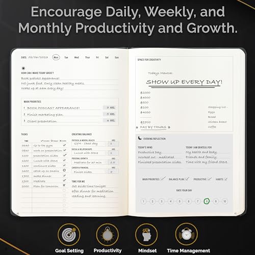 Mindpanda ENV-06 S #1 Focus Planner For A Balanced Life - Productivity Planner For Men thumb #2