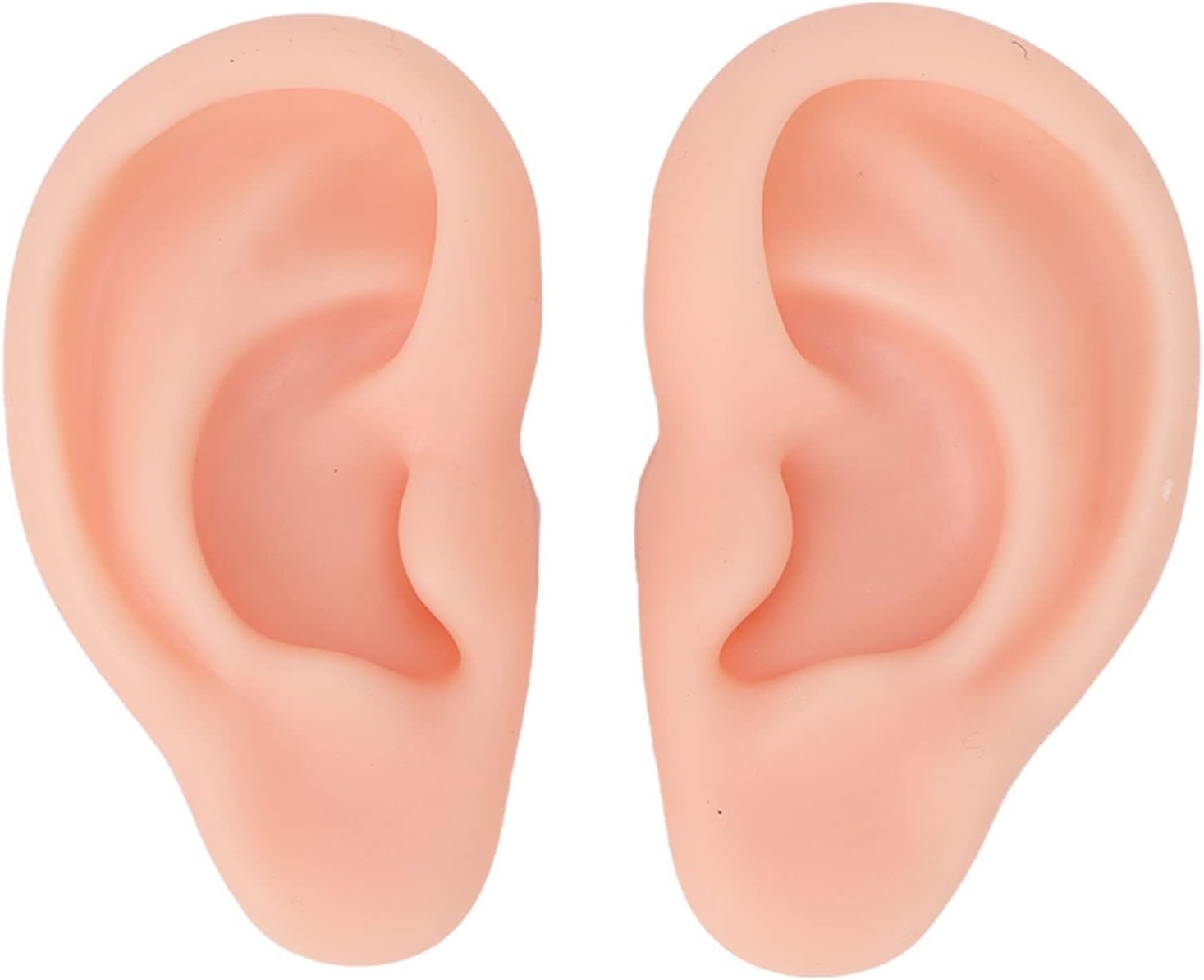 Modello Orecchio In Silicone Jonlaki - Per Pratica Piercing, Colore Pelle Chiara - Foto 8