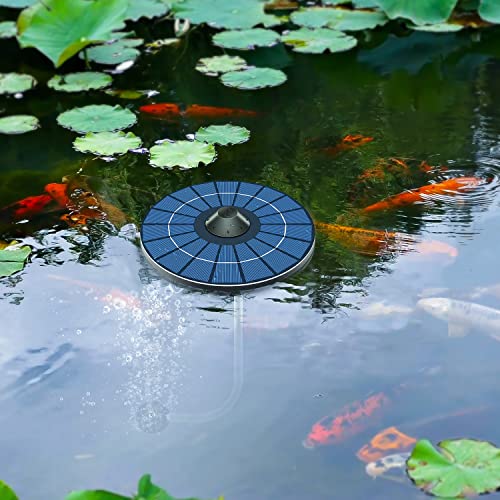 Lewisia AP009(PUMP9-3) Solar Floating Pond Aerator 2.5W Solar Powered Air Pump Battery thumb #1