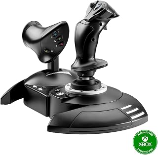 Thrustmaster T-Flight Hotas One Joystick for PC & Xbox Series X|S - Detachable Throttle, Realistic Flight Sim Controller