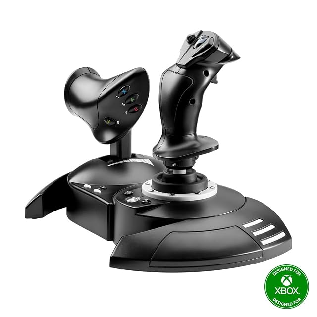 Thrustmaster T-Flight Hotas One Flight Stick Controller for PC Xbox Series X S Precision Joystick with Detachable Throttle