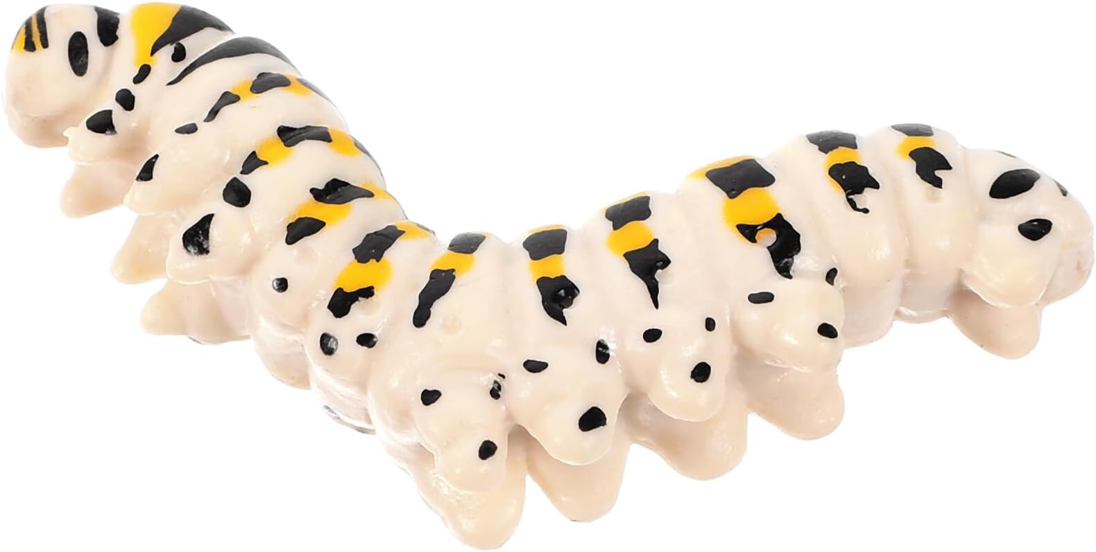 FRCOLOR Plastic Caterpillar Lifelike Simulation Model Educational Caterpillar Recognition Figure for Indoor Play and Desktop Decoration,