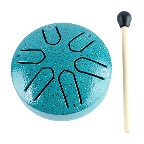 gernie Steel Tongue Drum Mini 6 Notas con Baqueta