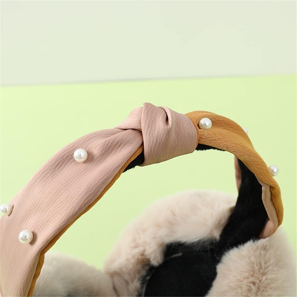 ZUMAHA Orejeras mullidas para Invierno, Orejeras de Felpa Bonitas y cálidas, Orejeras cálidas de Felpa, Calentadores de Orejas Plegables, Elegantes y cómodas