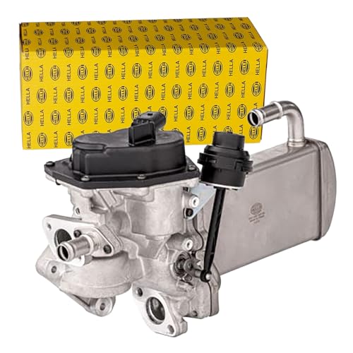 HELLA 6NU 358 167-031 EGR Module - Electric - 5-pin connector - with gaskets/seals/with EGR cooler - with EGR valve