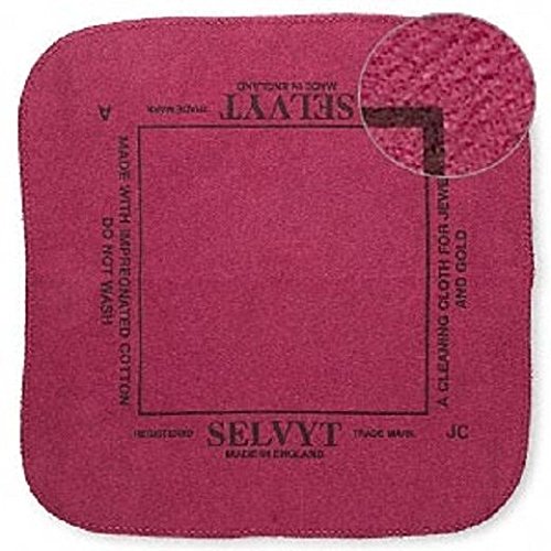 Selvyt Jewelry Cleaning Cloth JC For Gold Metal Jewelry Watches 10