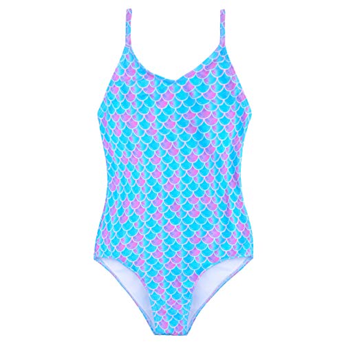 PASHOP Girls Swimsuits One Piece Mermaid Unicorn Kids Swimsuit for Baby Toddler Girls Swimwear