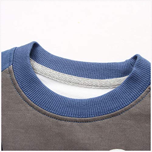 Little Boys Sweatshirts Pullover Cotton Baby Cotton Casual Crewneck Long Sleeve Toddler Top T-Shirt Outdoor3