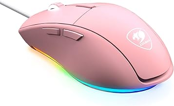 COUGAR Minos XT RGB Gaming Mouse w/ 4000 DPI (Pink) (CGR-Minos XT 2)