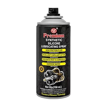 UE Premium Synthetic Silicone Spray Aerosol : Waterproof Lubricant and Protective Coating - 150 ml Car Care/Car Accessories/Automotive Products