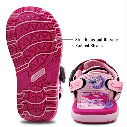 Gold Pigeon Shoes SIGNATURE Easy Snap Buckle Unisex -Child Outdoor Water Sandal for Kids Toddler Boys Girls4