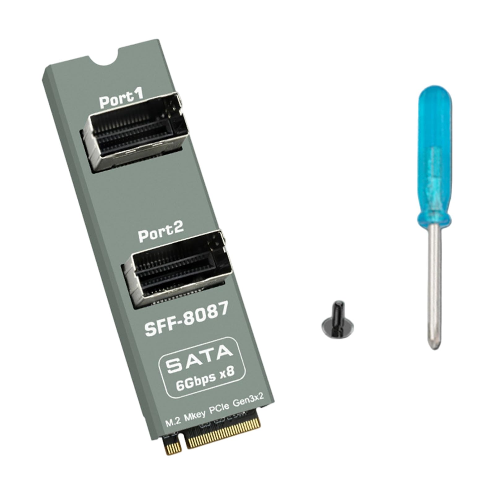 Carte d'extension SFF-8087 à 2 ports