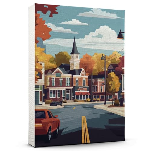 Brockport Poster Print, New York Poster Wall Art, Brockport Decor Travel Poster, New York Travel Gift, Housewarming Gift - 99AZ184