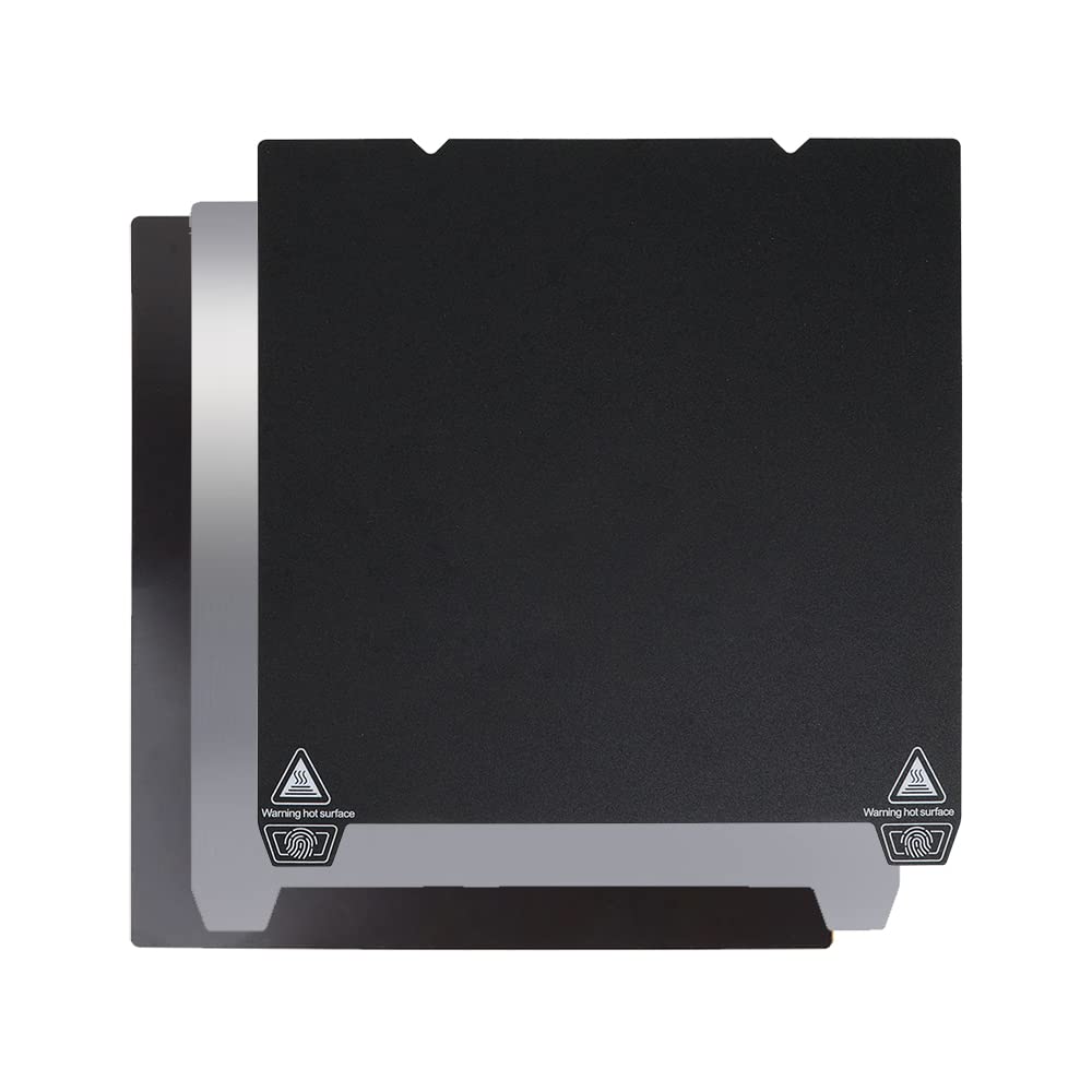 Ender 5 S1 Frosted PC Build Plate Magnetic Flexible Bed 235x235mm for Creality Ender 3 V3 SE/Ender 3 V3 KE/Ender 3 S1/Ender 3 S1 Pro/Ender 3 V2/Ender 3 Pro/Ender 5/Ender 5 Pro/CP-01/CR-20/CR-10 SE