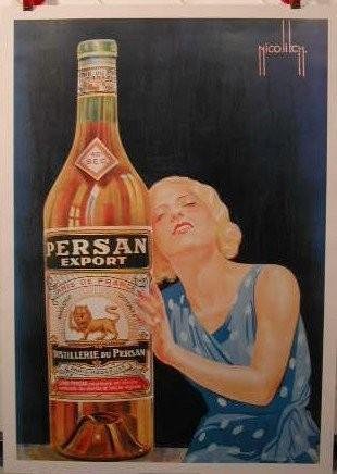 Persan Export poster haut de gamme Distillerie Du Persan