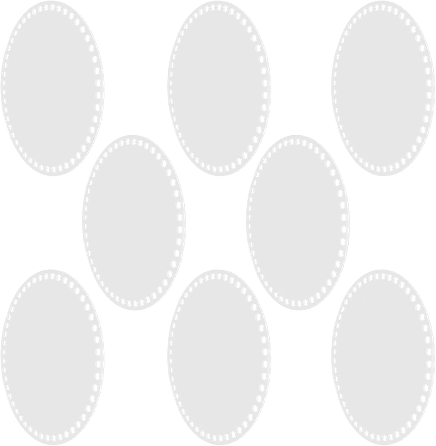 8pcs Acrylic Crochet Bag Base Shaper for DIY Handbag Craft