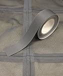 Seam Sealing Tape T-2000X – Hot Melt 3-Layer Waterproof – 5 Metres - Iron On (Dark Grey, 22mm Width)