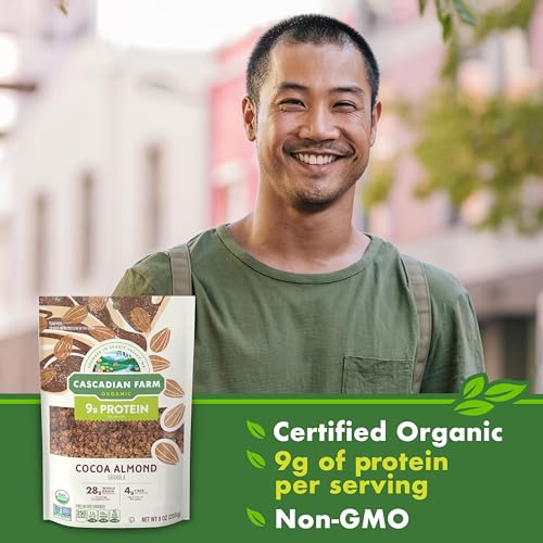 Cascadian Farm Organic Granola, Cocoa Almond thumb #1