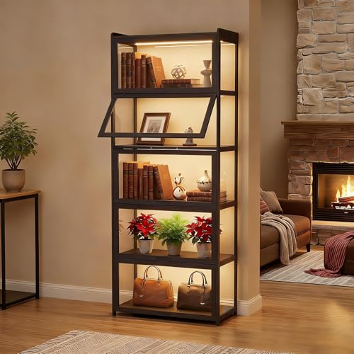 Magshion 5-Tier Acrylic Display Cabinet