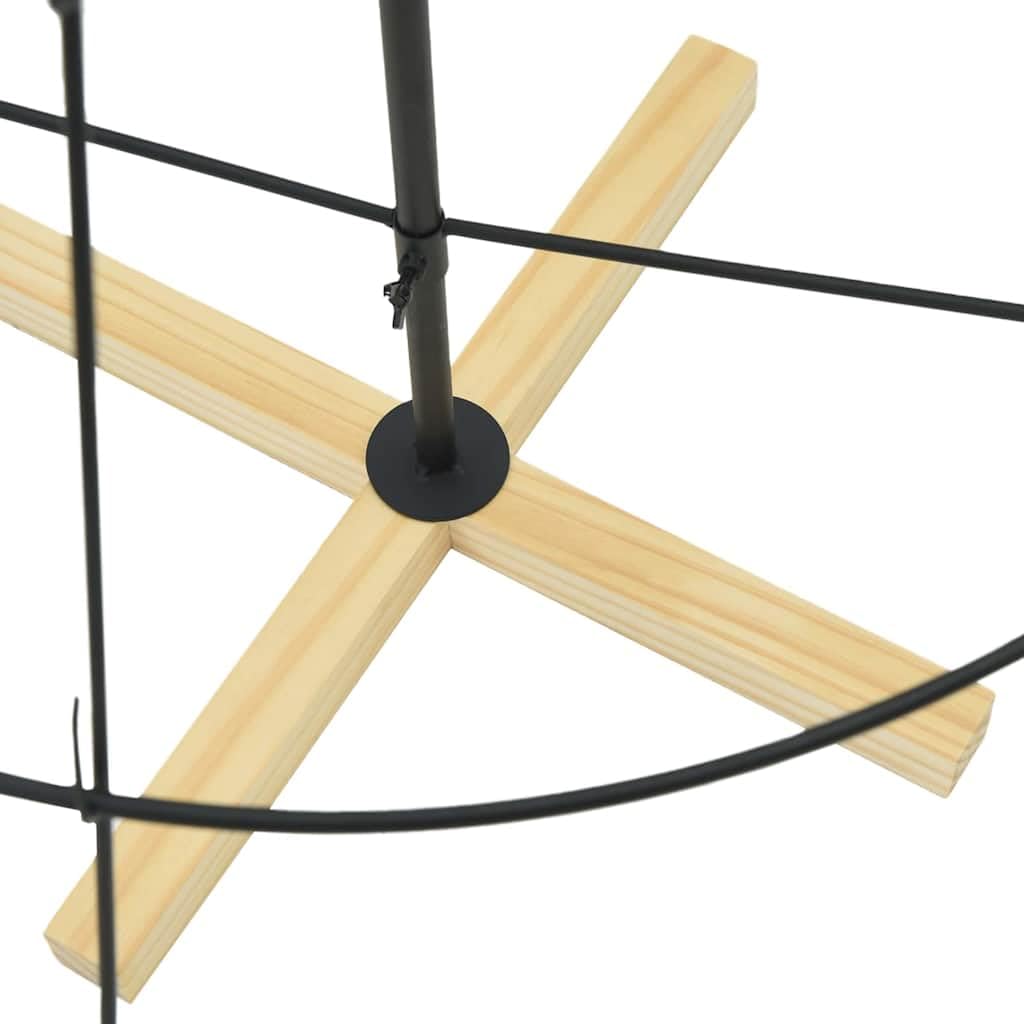 Décoration de Noël artificielle avec support, noir, 154 cm, en acier, pour salon, intérieur, extérieur, l'avent, hiver, décoration festive avec effet naturel
