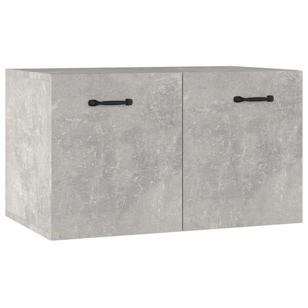 Szafka ścienna betonowa szara 60 x 36,5 x 35 cm materiał