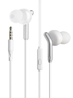 ZEBRONICS Zeb-Bro Wired Earphone (White)