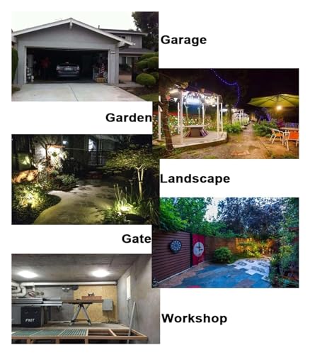 Ahorro de energía en iluminación exterior con foco LED 50W impermeable 6