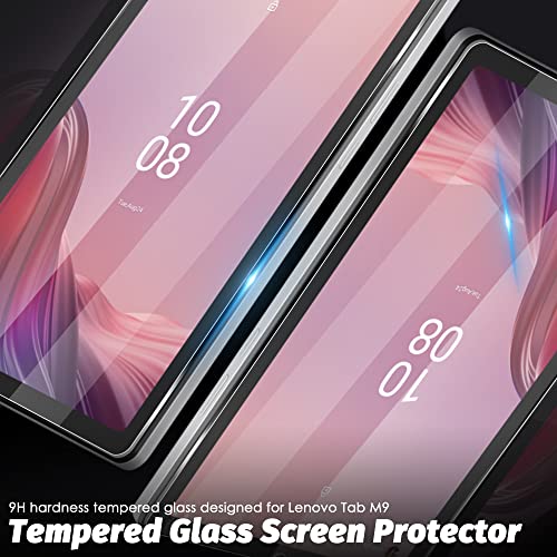 Image of Orzero (2 Pack) Tempered Glass Screen Protector Compatible for Lenovo Tab M9 (9 inch), Protector De Pantalla 9H High Definition Anti-Scratch Bubble-Free