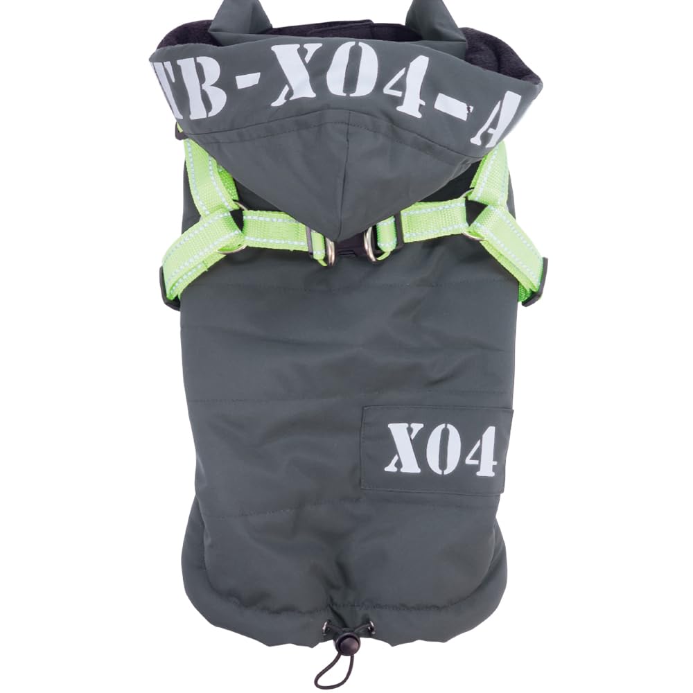 Nobby Hundemantel XO4 2 in 1 grau 29 cm