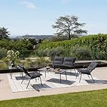 Lafuma Vence Becomfort Lounge Set Dunkelgrau