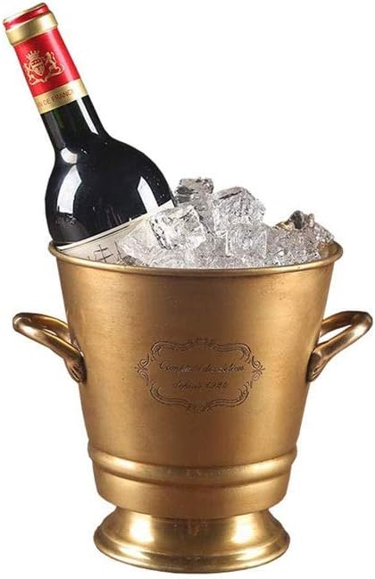 Metal Copper Stainless Steel Ice Bucket Can Be Used for Parties, Events and Special