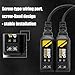 Yhplxyuus ABS Housing Surveillances Transmitters for Analogs Cameras Toolless Connection for Quick CCTV Systems Setups and Maintenance Passive Twisted Pair Transmitters