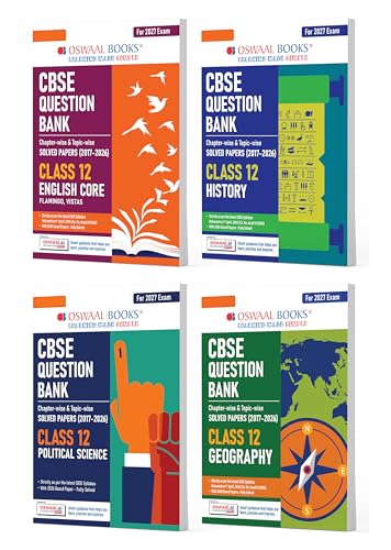 CBSE Question Bank for Class 12 English Core, History, Political ...