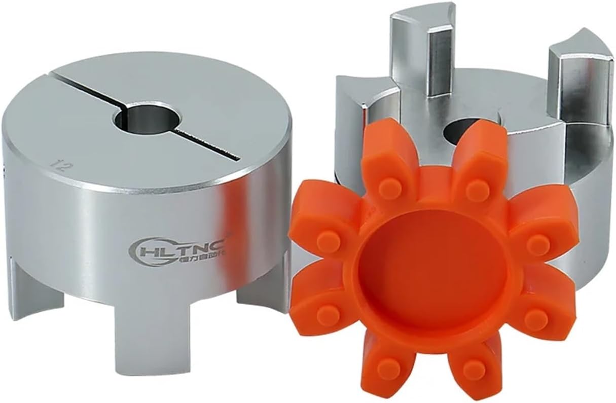 COKYIS LF Three Jaw D30L35 Coupler Aluminium Plum Flexible Shaft Coupling Stepper Motor Connector 6/6.35/8/10/12/12.7/14/16mm (Size : 6.35x8)