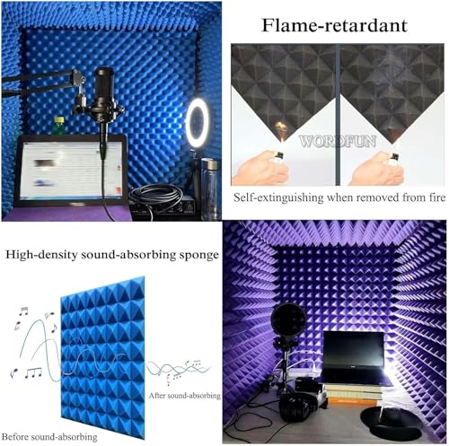 Boîte de cabine isolation micro CNPRAZ grand format 80cm pliable et insonorisante - 5