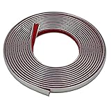 zierleiste silber selbstklebend Länge: 5m, Breite: 12mm, Stärke Dicke: 2,9mm