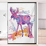 ▶ Sans adhésif, amovible sans aucun résidu, adhérence statique, facile à appliquer et peut être appliqué plusieurs fois. Peut être appliqué sur n'importe quelle surface de verre, surface lisse et propre en verre dans la salle de bain, le balcon, le salon, la chambre, la salle de bain, le bureau, l'hôtel, etc.