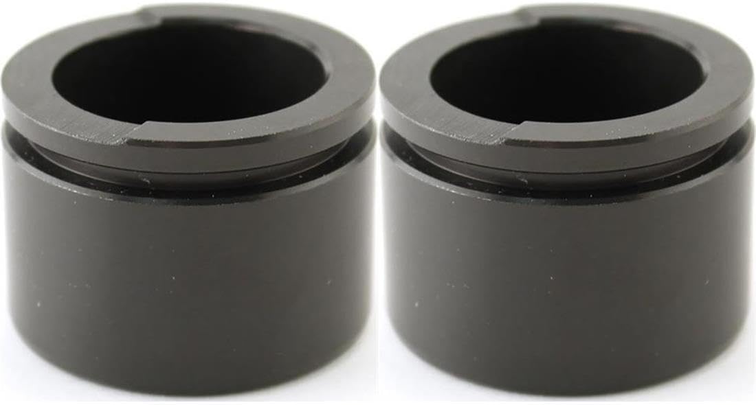 Disc Brake Caliper Piston 2PCs Rear Automotive Replacement fits Mercedes-Benz CL600 1998 1999 6.0L V12, fits Chrysler Crossfire 2005 2006 3.2L V6