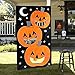 AerWo Halloween Toss Game, Pumpkin Bean Bag Toss Game with 3 Bean Bags, Kids Party Game, Perfect for Halloween Themed Party Supplies