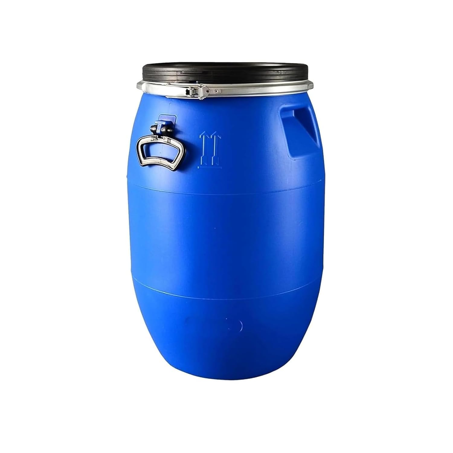 Barriles De Plástico Resistentes con Asa - Tambor De Almacenamiento Hermético Y Apto para Alimentos para Agua De Emergencia, Paquete De Laboratorio, Cubo Multifuncional 30L